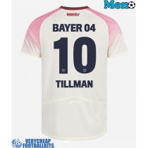 Bayer Leverkusen Malik Tillman #10 Replica Away Shirt 2025-26 Short Sleeve